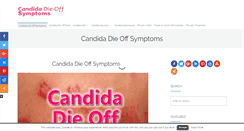 Desktop Screenshot of candidadieoffsymptoms.net