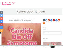 Tablet Screenshot of candidadieoffsymptoms.net